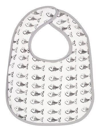 Set van 7 babyslabbetjes