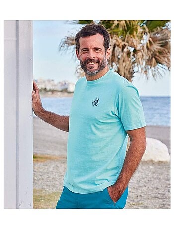 Set van 7 effen T-shirts Palm Coast - ATLAS FOR MEN