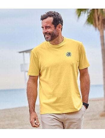Set van 7 effen T-shirts Palm Coast - ATLAS FOR MEN