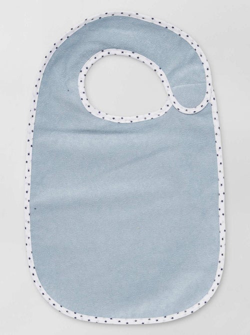 Set van 7 gevoerde slabbetjes van badstof - Kiabi Set van 7 gevoerde slabbetjes van badstof - Kiabi