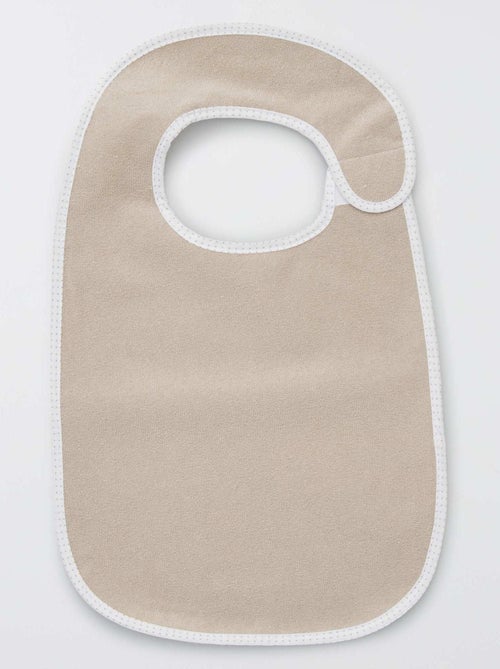 Set van 7 gevoerde slabbetjes van badstof - Kiabi Set van 7 gevoerde slabbetjes van badstof - Kiabi