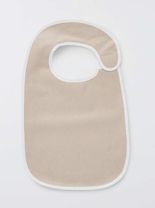 Set van 7 gevoerde slabbetjes van badstof - Kiabi Set van 7 gevoerde slabbetjes van badstof - Kiabi