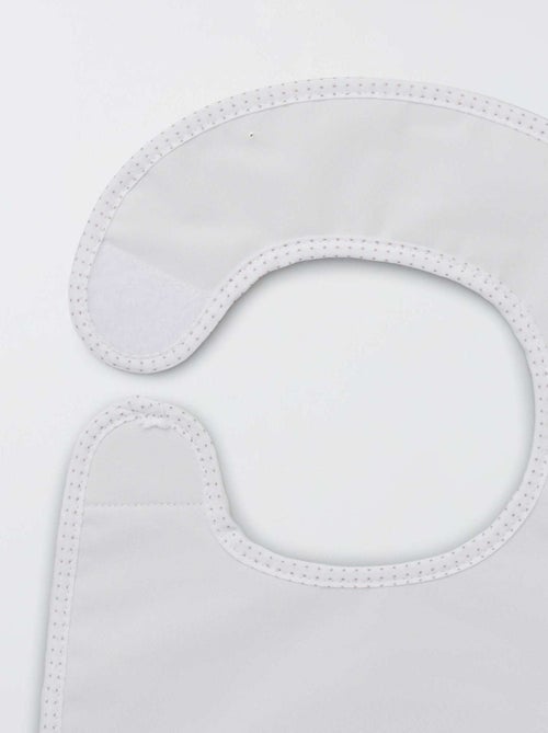 Set van 7 gevoerde slabbetjes van badstof - Kiabi Set van 7 gevoerde slabbetjes van badstof - Kiabi