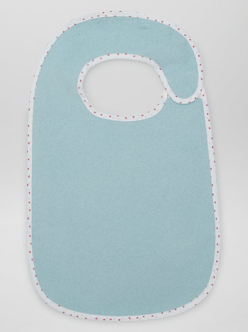 Set van 7 gevoerde slabbetjes van badstof - Kiabi Set van 7 gevoerde slabbetjes van badstof - Kiabi