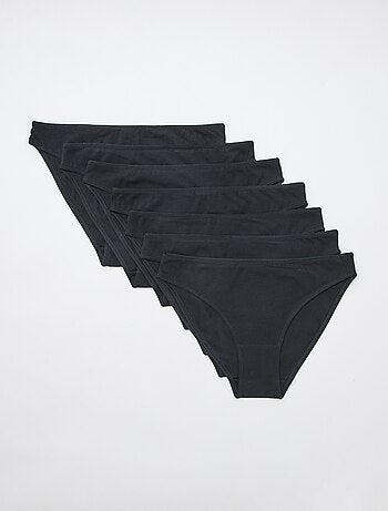 Set van 7 katoenen slips