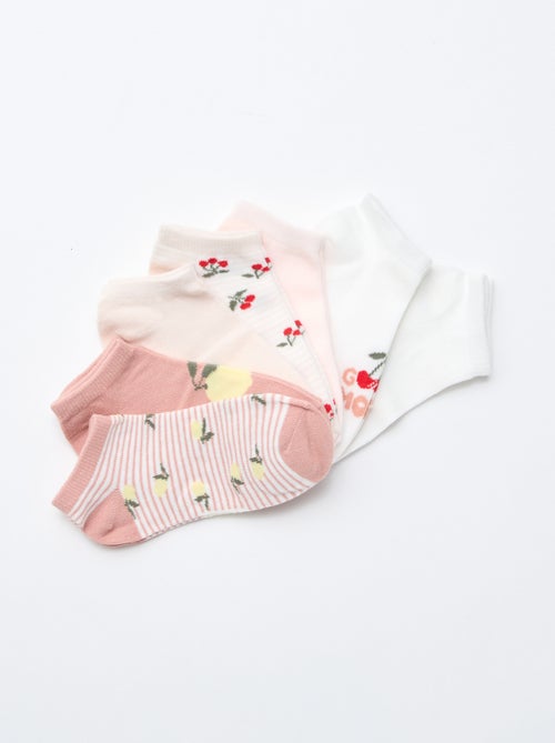 Set van 7 paar onzichtbare sokken - Kiabi