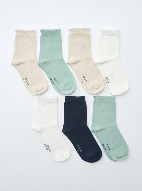 Set van 7 paar sokken - Kiabi