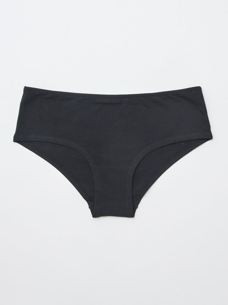 Set van 7 shorty's Zwart - Kiabi