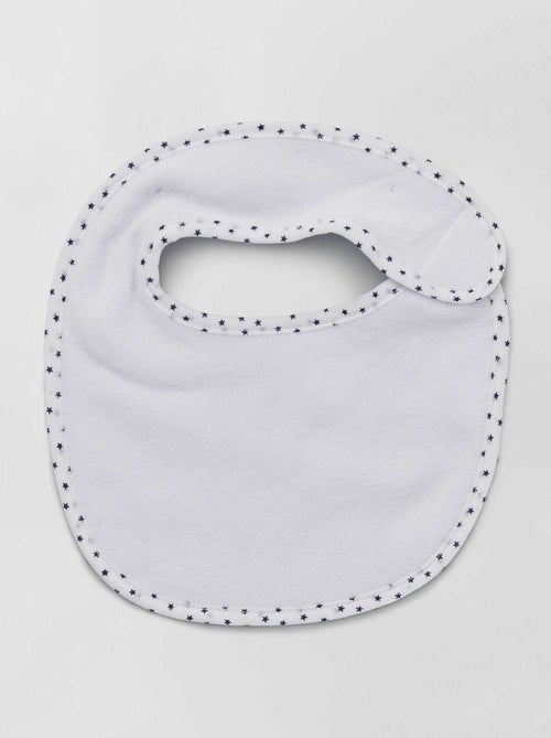 Set van 7 slabbetjes van badstof met klittenband - Kiabi Set van 7 slabbetjes van badstof met klittenband - Kiabi