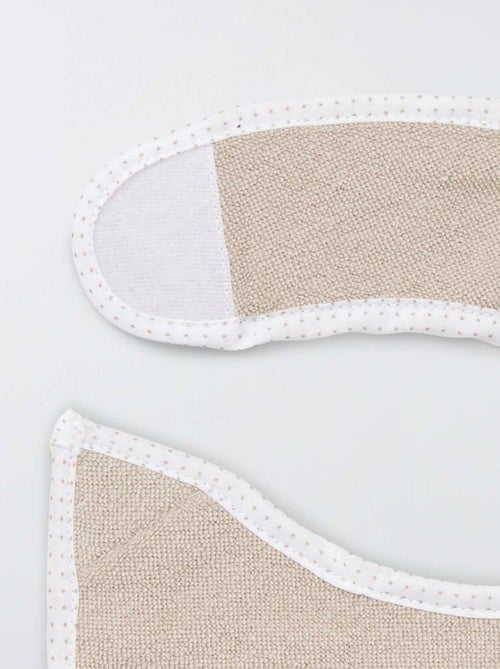 Set van 7 slabbetjes van badstof met klittenband - Kiabi Set van 7 slabbetjes van badstof met klittenband - Kiabi