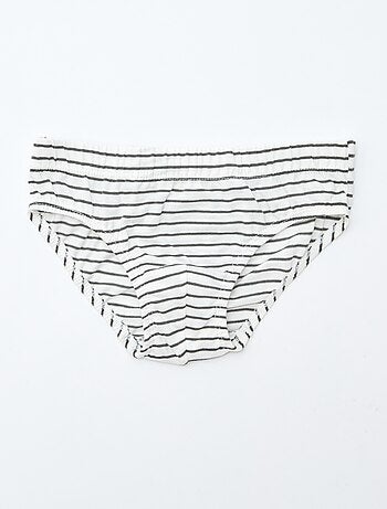 Set van 7 slips met print