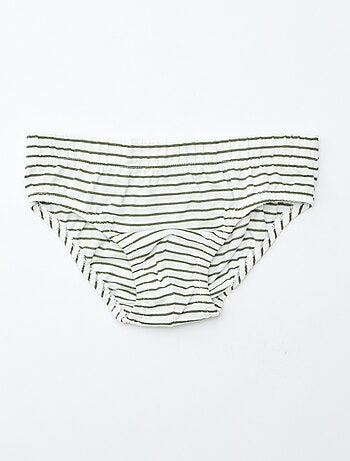 Set van 7 slips met print