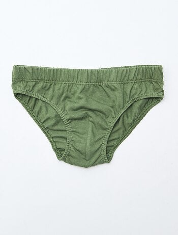 Set van 7 slips met print