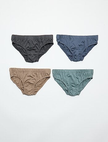 Set van 7 slips met print
