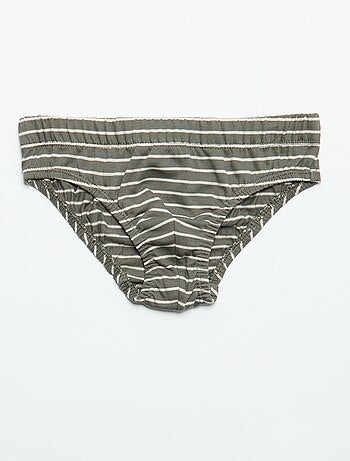 Set van 7 slips met print