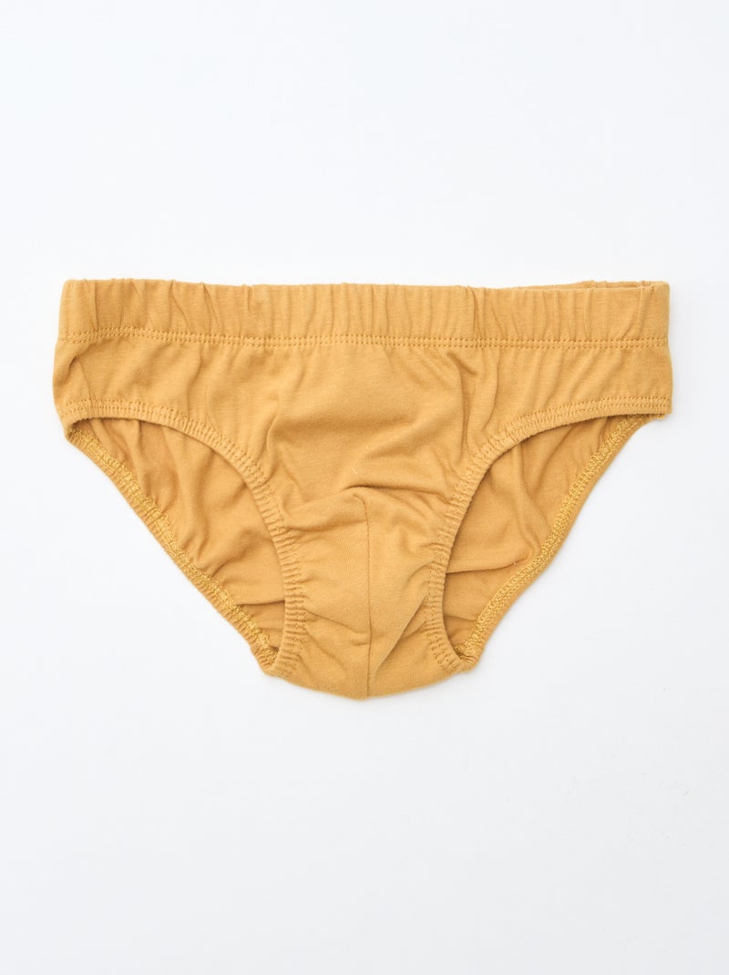 Set van 7 slips met print Wit - Kiabi