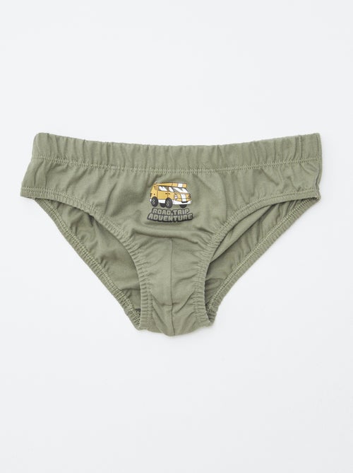 Set van 7 slips met print - Kiabi