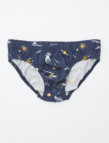 Set van 7 slips met print