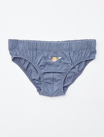 Set van 7 slips met print