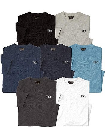 Set van 7 t-shirts expedition - atlas for men