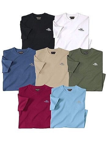Set van 7 t-shirts atlas - atlas for men