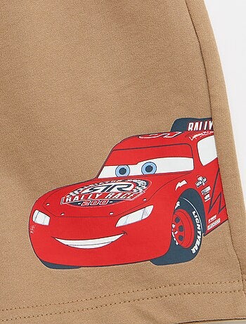 Set van bermuda's van molton 'Cars'