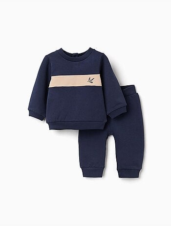 Set van een geborsteld sweatshirt en een joggingbroek