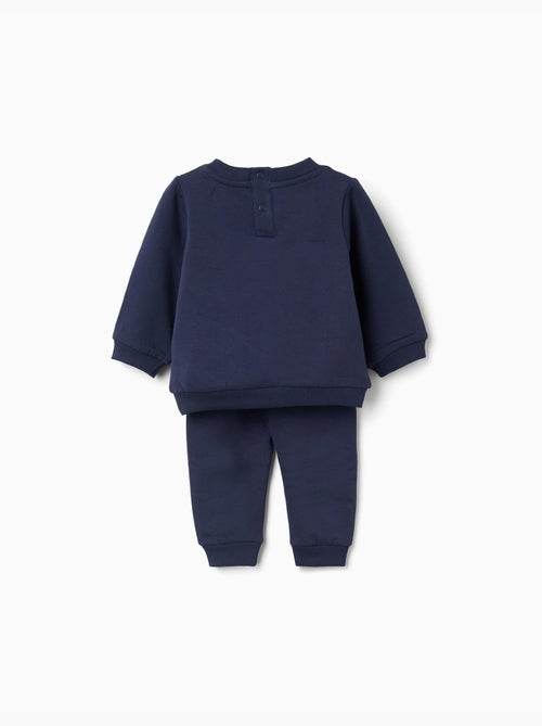 Set van een geborsteld sweatshirt en een joggingbroek - Kiabi