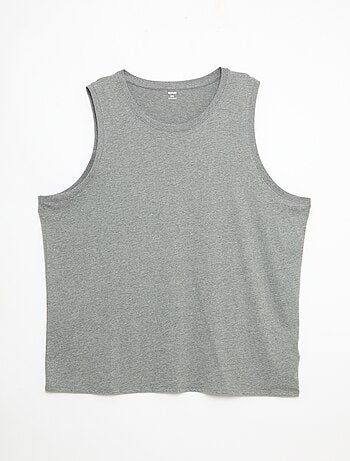 Set van mouwloze shirts van jerseytricot