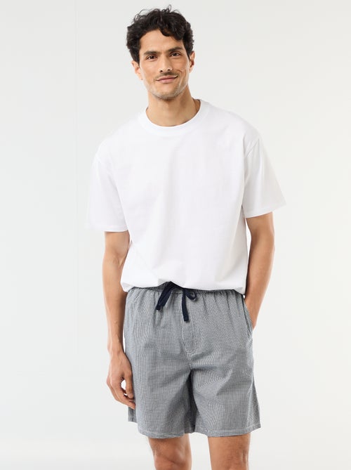 Set van nachtshorts met zakken - 2 stuks - Kiabi