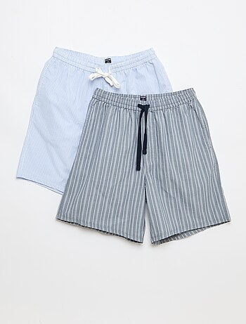 Set van nachtshorts met zakken - 2 stuks