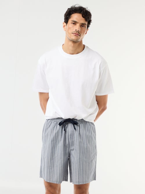 Set van nachtshorts met zakken - 2 stuks - Kiabi