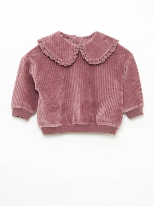 Set van sweater + broek van ribfluweel - Kiabi