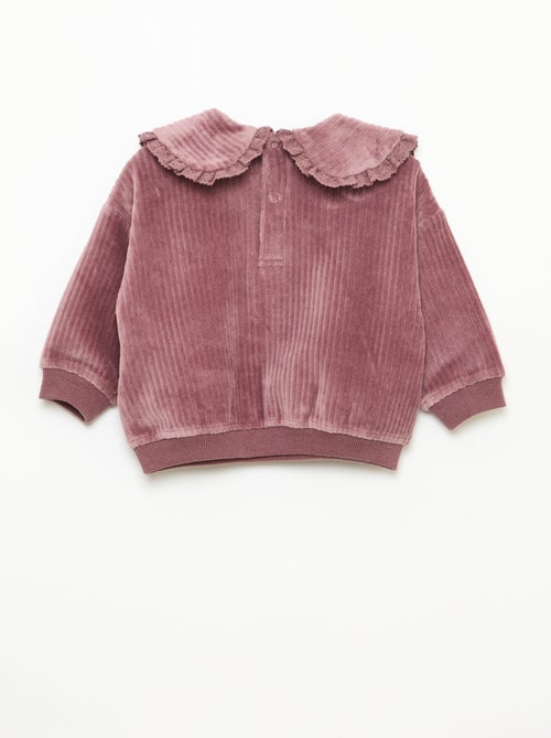 Set van sweater + broek van ribfluweel - Kiabi