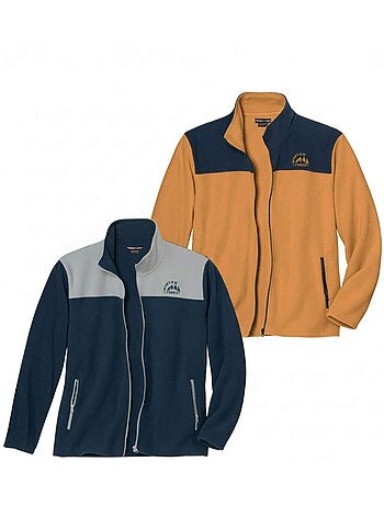 Set van twee winterfleecejacks - ATLAS FOR MEN