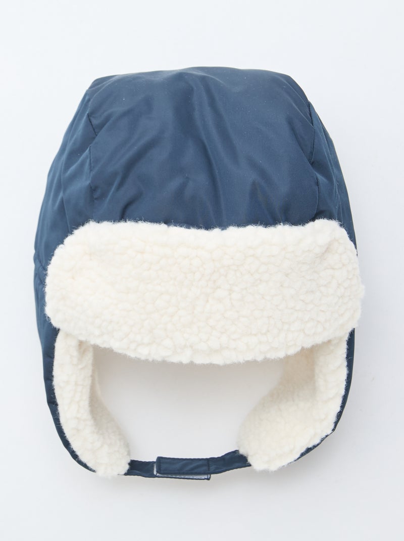 Setje - Chapka + wanten Blauw - Kiabi