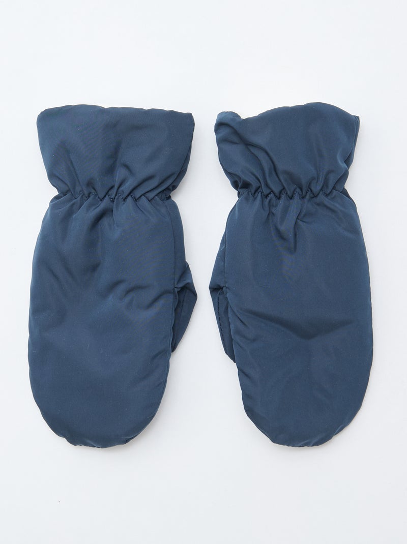 Setje - Chapka + wanten Blauw - Kiabi