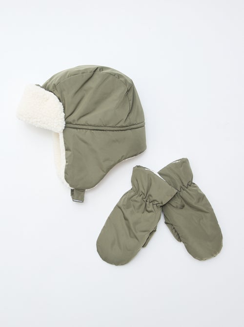 Setje - Chapka + wanten - Kiabi