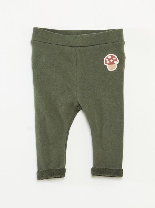 Setje - Gebreide legging + sokken van katoen - Kiabi