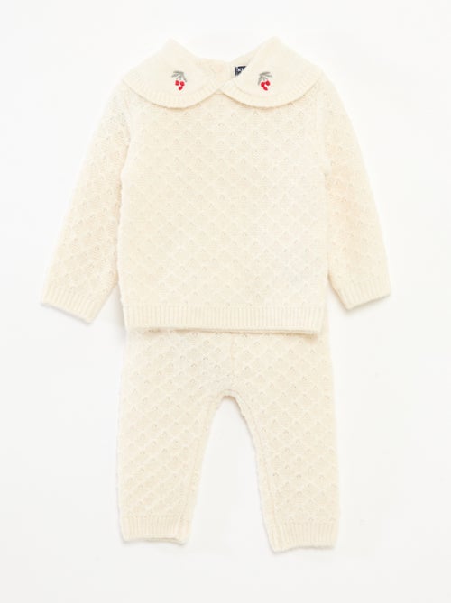 Setje - Gebreide trui + legging - Kiabi