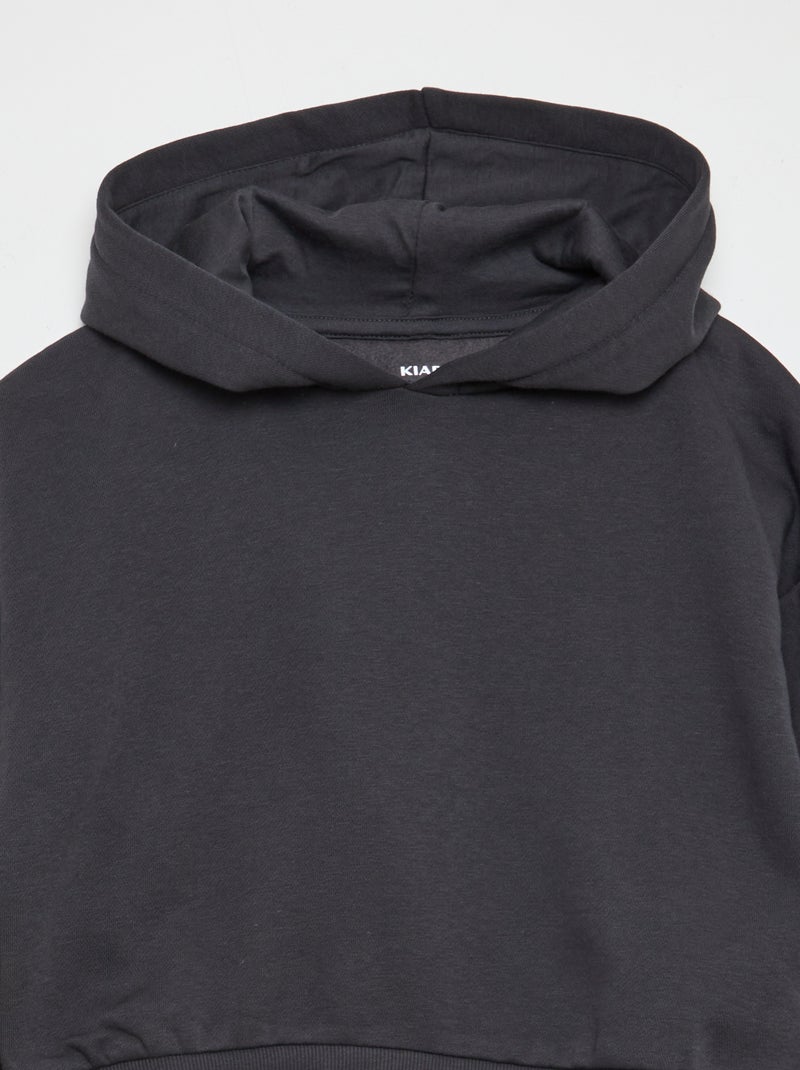 Setje - Joggingbroek + hoodie - 2-delig ZWART - Kiabi