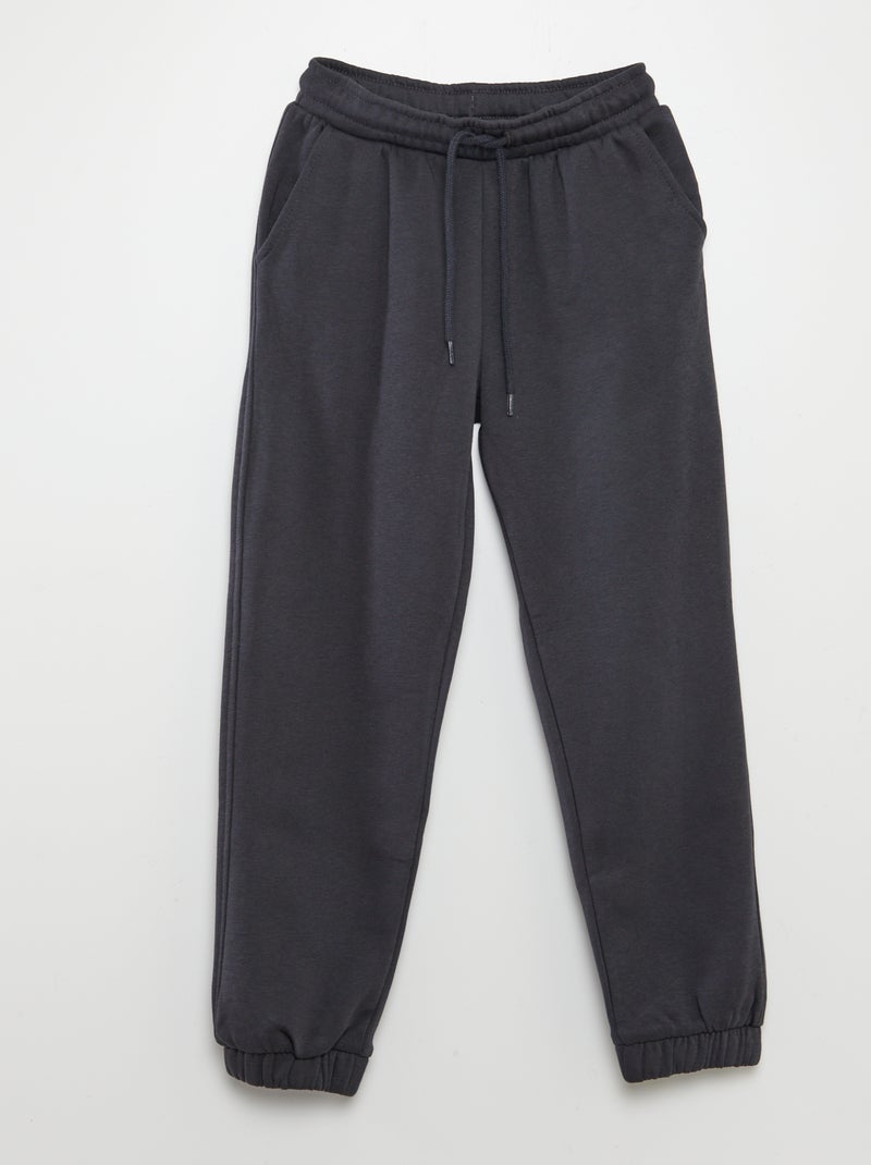 Setje - Joggingbroek + hoodie - 2-delig ZWART - Kiabi