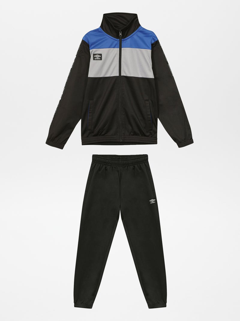Setje - Joggingbroek + sweater met rits 'Umbro' ZWART - Kiabi