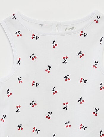 Setje - Mouwloze tops met brede bandjes