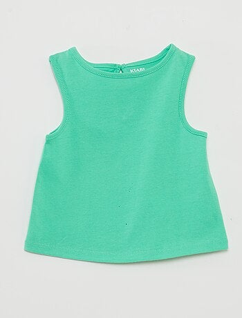 Setje - Mouwloze tops met brede bandjes