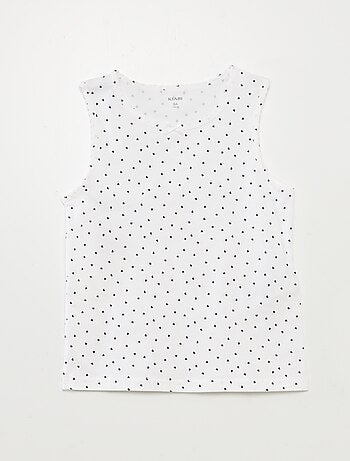 Setje - Mouwloze tops met brede bandjes