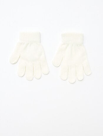 Setje - Muts + colsjaal + handschoenen 'Stitch & Angel' - 3-delig