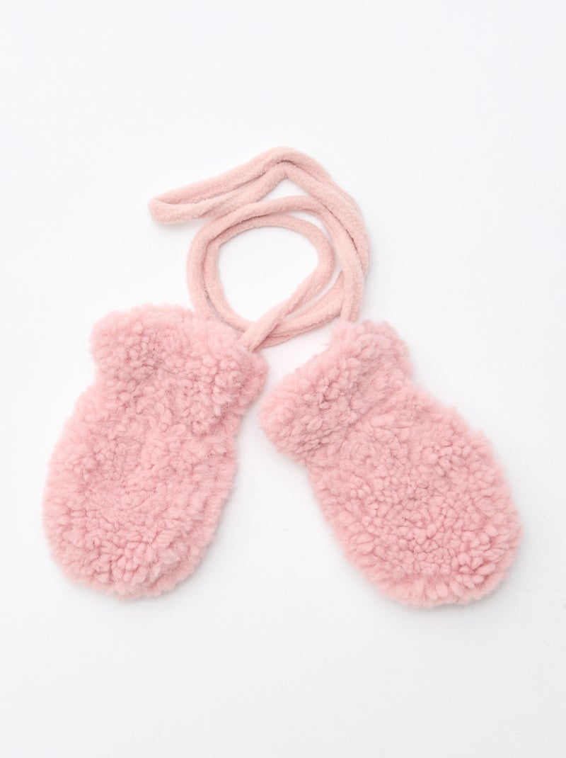 Setje - Muts + handschoenen + colsjaal 'Minnie' 'Disney' Rose - Kiabi