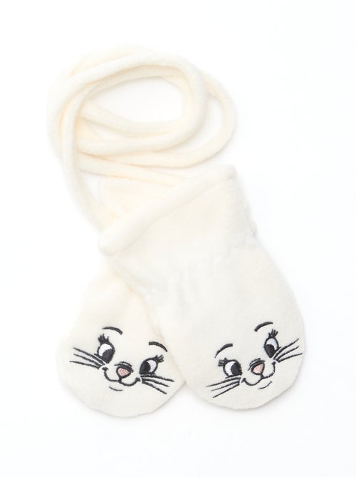 Setje - Muts + handschoenen + colsjaal 'Winnie & Marie' 'Disney' - Kiabi