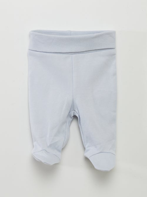 Setje - rompertje + broekje met voetjes + muts - Kiabi